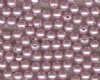 25 4mm Powder Rose Swarovski Pearls